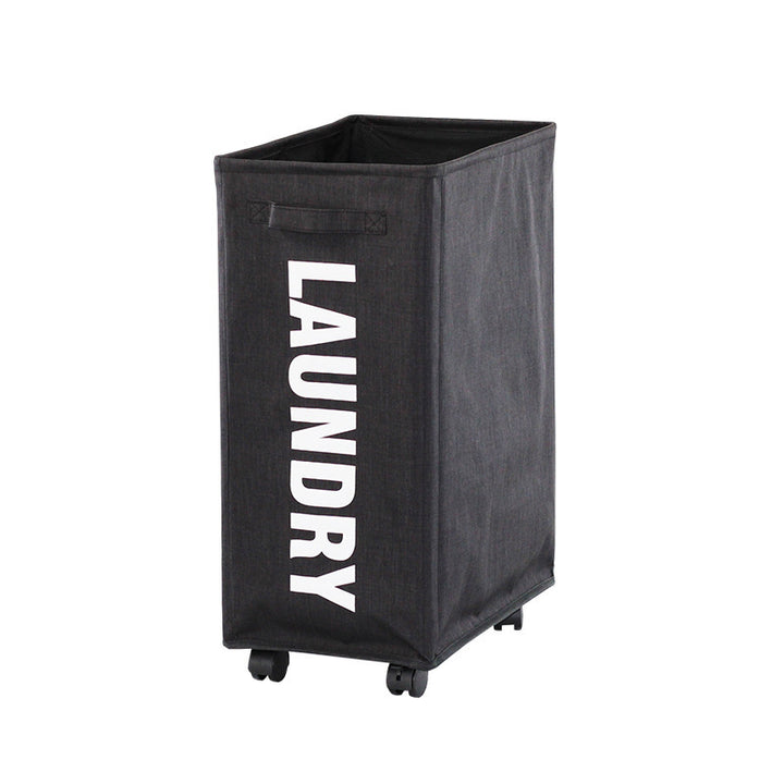 Practical laundry container with wheels Kalsten