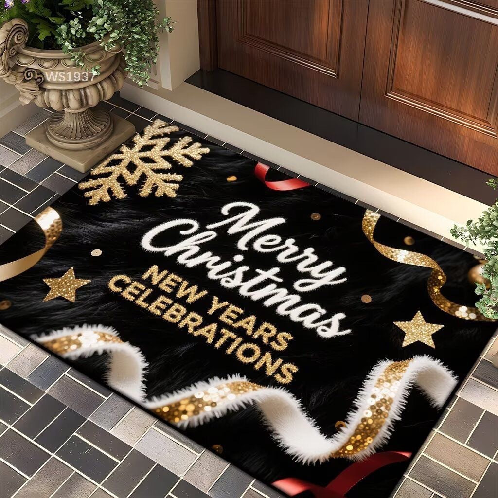 Holiday Themed Area Mat