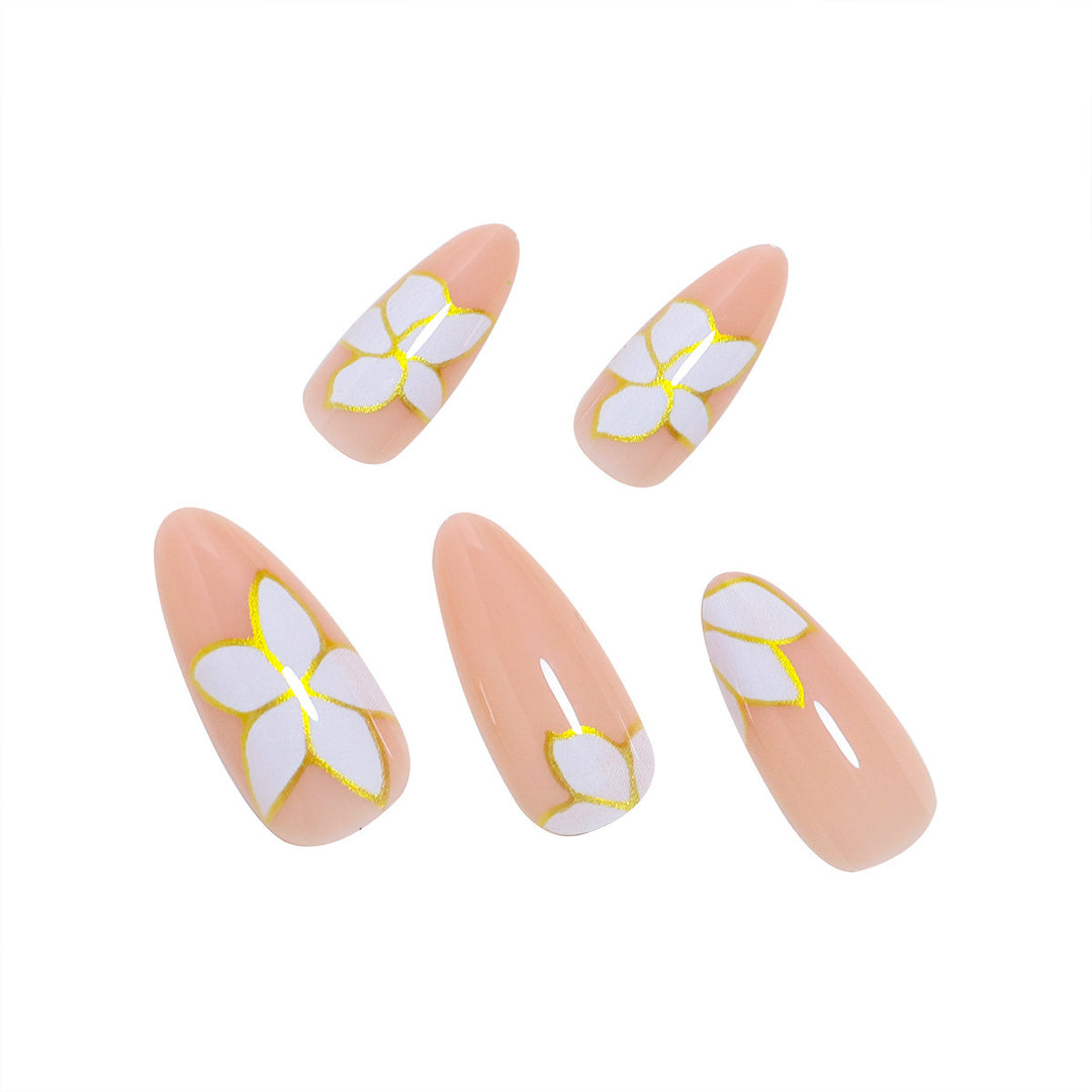 Floral Art Press-On Nail Set Kalsten