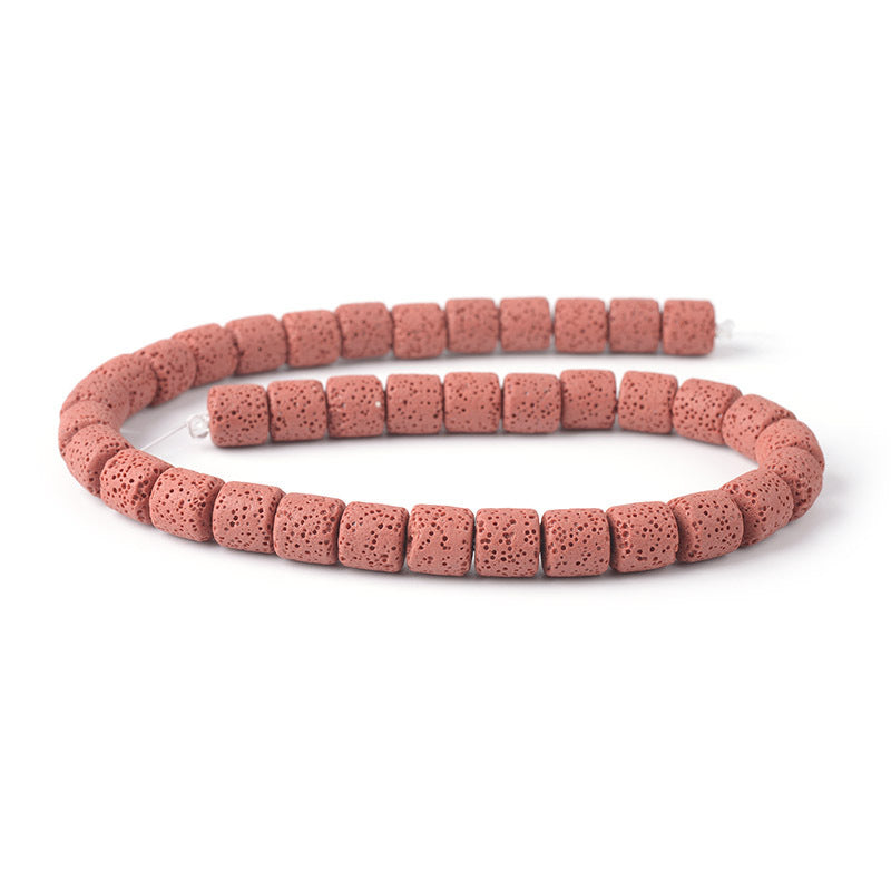 Natural Lava Stone Bead Necklace Kalsten
