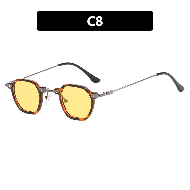 Women's fashionable sunglasses in elegant design with hexagonal frame Kalsten