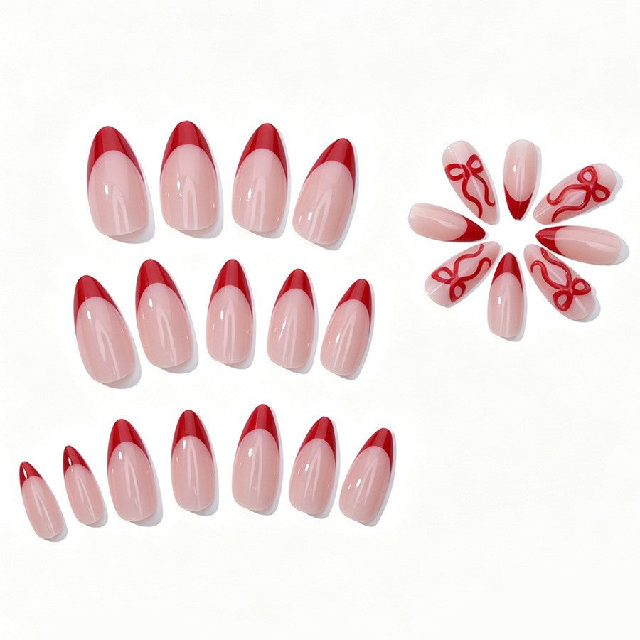 Nail art set with elegant design and glitter accents Kalsten