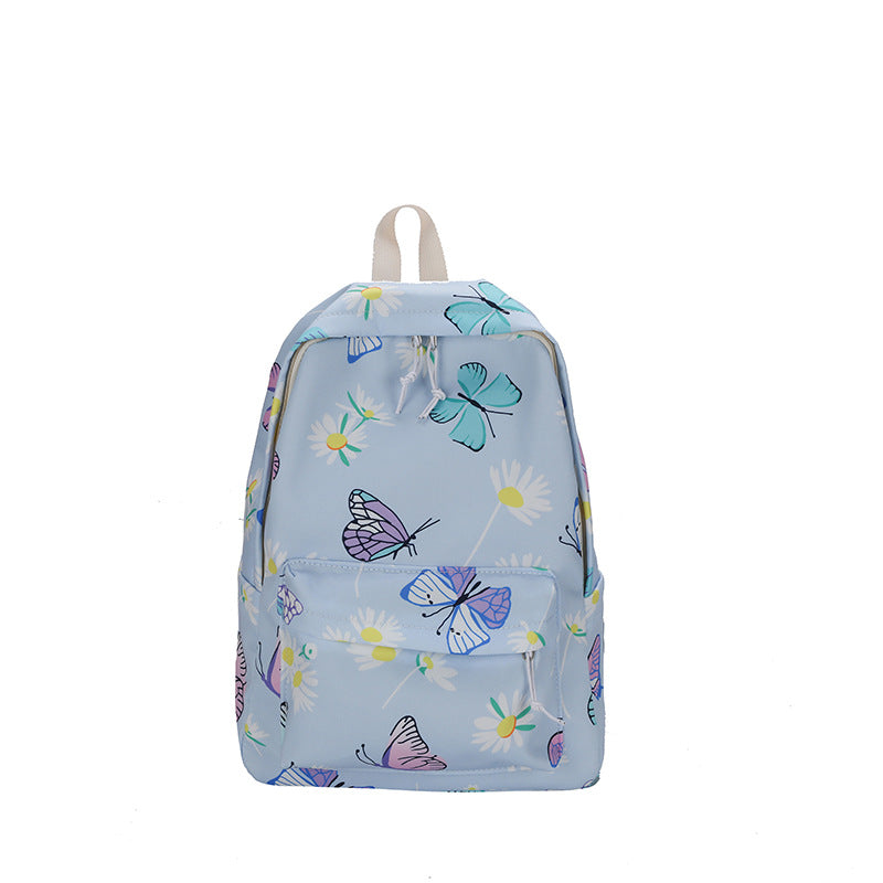 Floral Patterned Everyday Backpack Kalsten