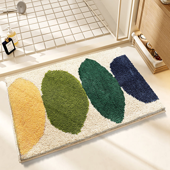 Floral Bath Mat Kalsten