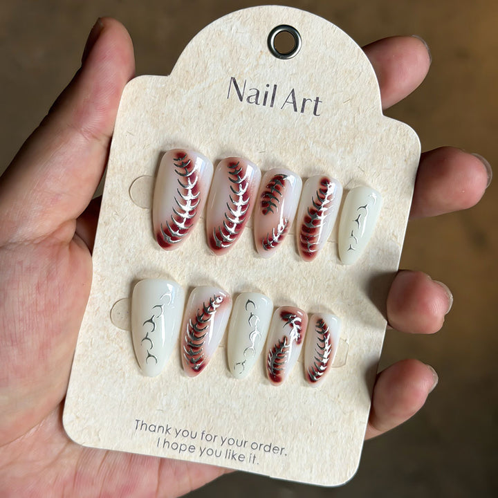 Elegant Decorative Press-On Nail Set Kalsten