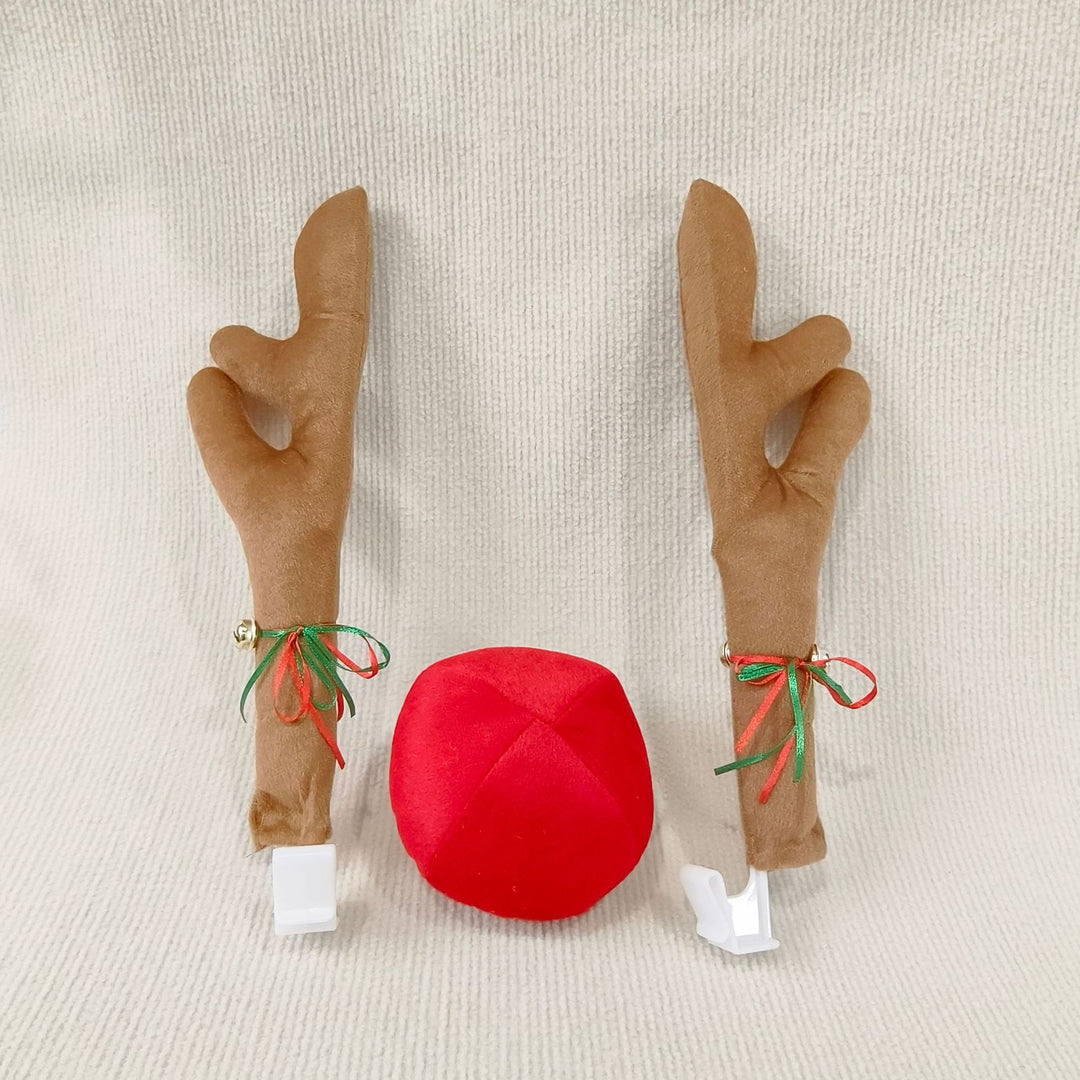 Funny Christmas Reindeer Antlers with Ball