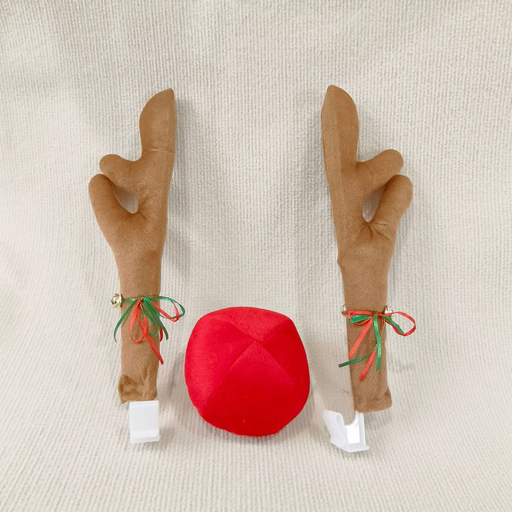 Funny Christmas Reindeer Antlers with Ball
