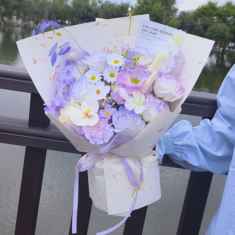 Elegant Faux Floral Bouquet