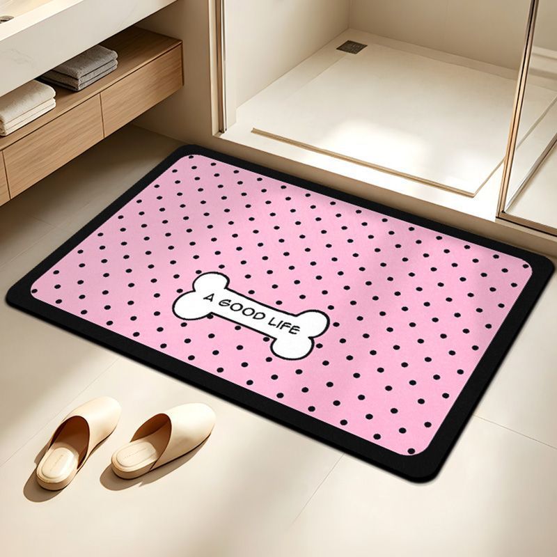 Cute Elephant-Themed Bath Mat