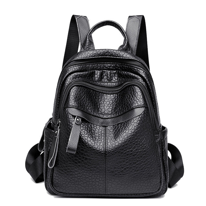 Multi-Compartment Textured Backpack Kalsten