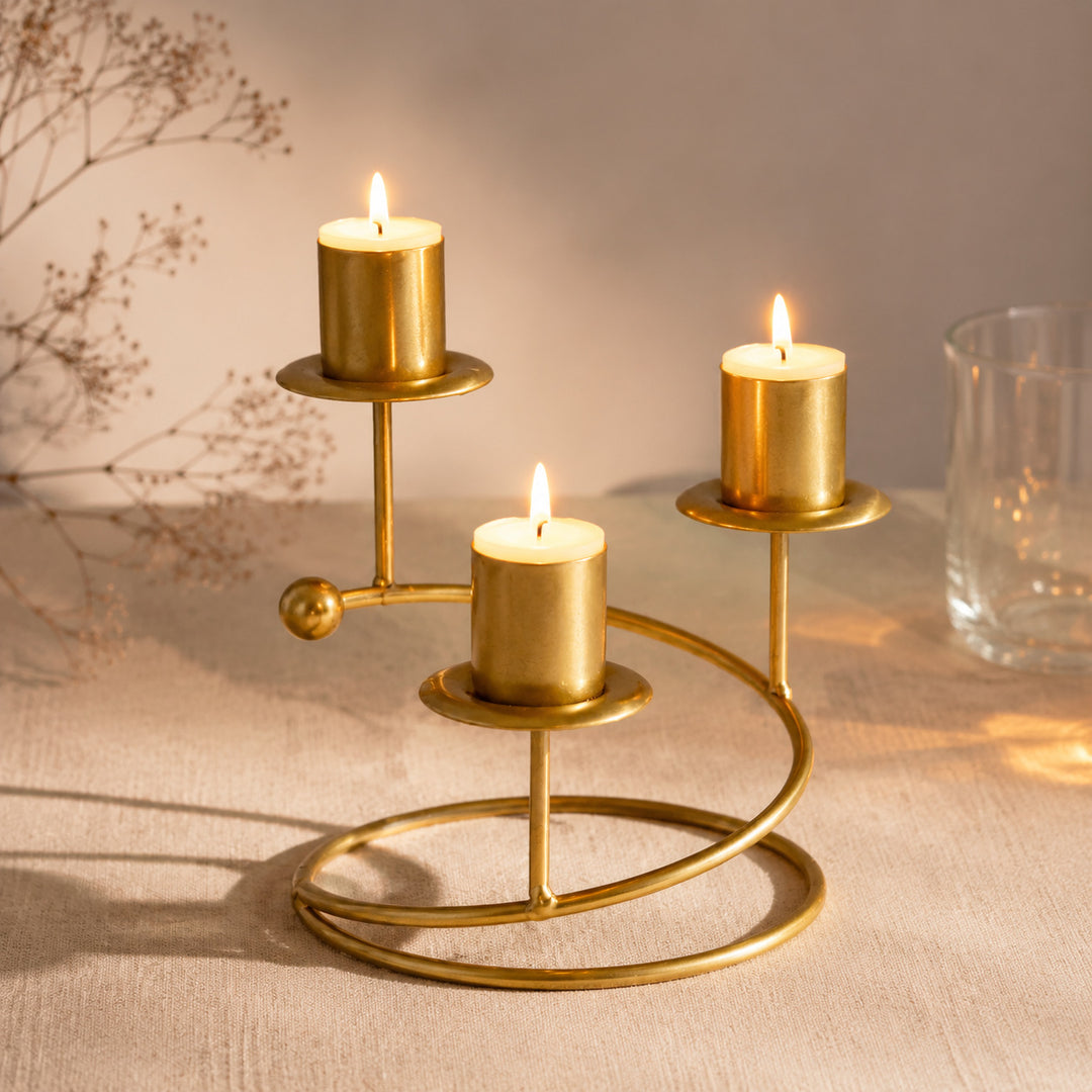 contemporary minimalist candle holder
