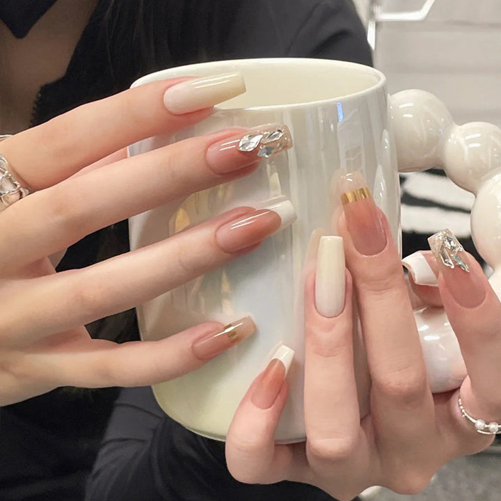 Elegant Gel Press-On Nail Extensions Kalsten