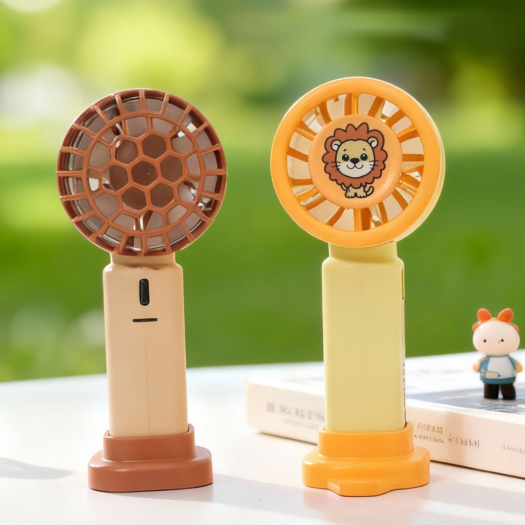 Ladies portable mini hand fan in cute bunny design Kalsten
