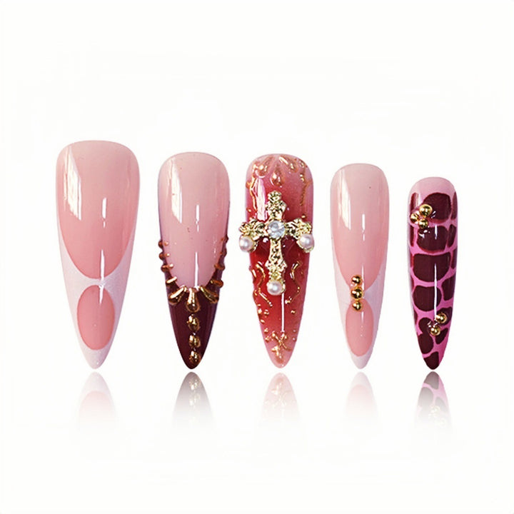 Luxe Stiletto Nail Art Extensions Kalsten