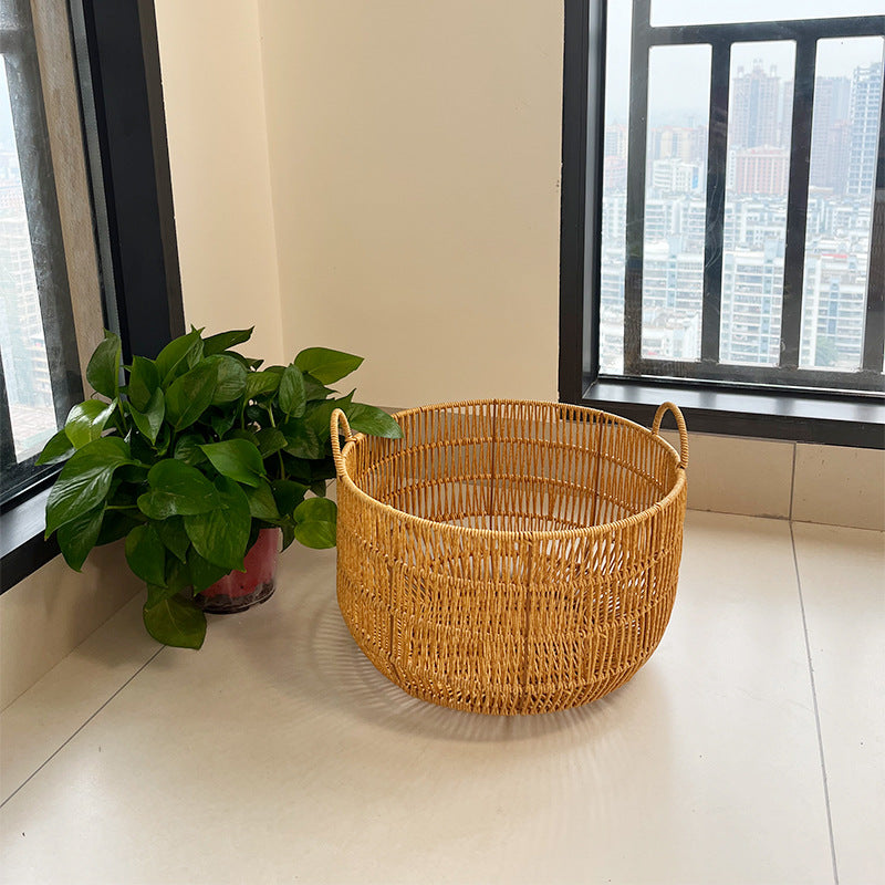 Handwoven Laundry Storage Basket Kalsten