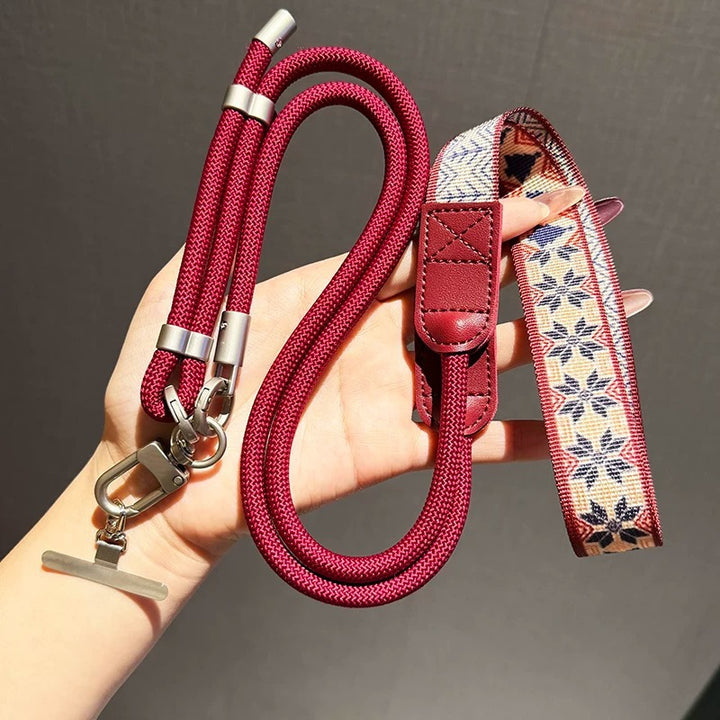 Multifunctional Dog Leash with Decorative Strap Kalsten