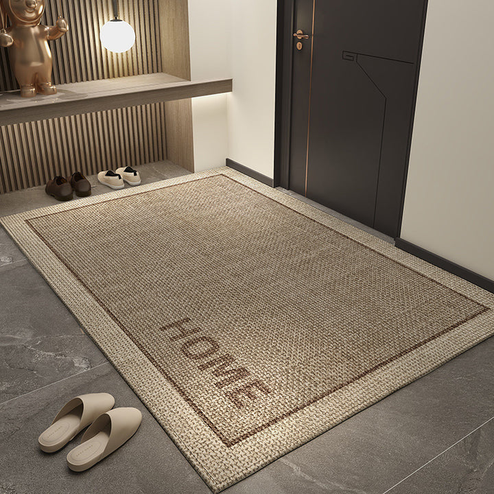 Woven Natural Fiber Welcome Mat