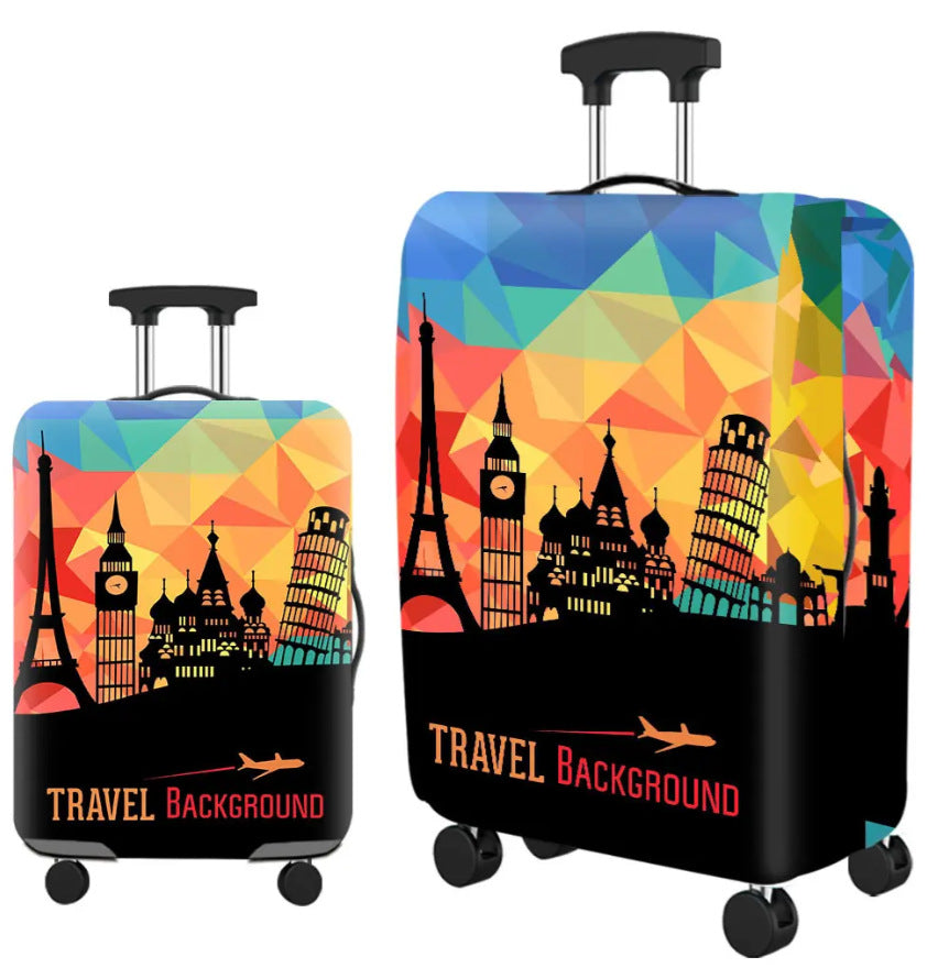 Artistic Travel Hard Shell Suitcase Kalsten