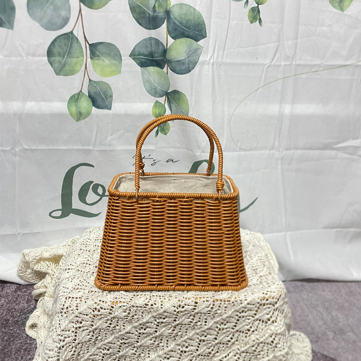 Decorative Woven Handcrafted Basket Kalsten