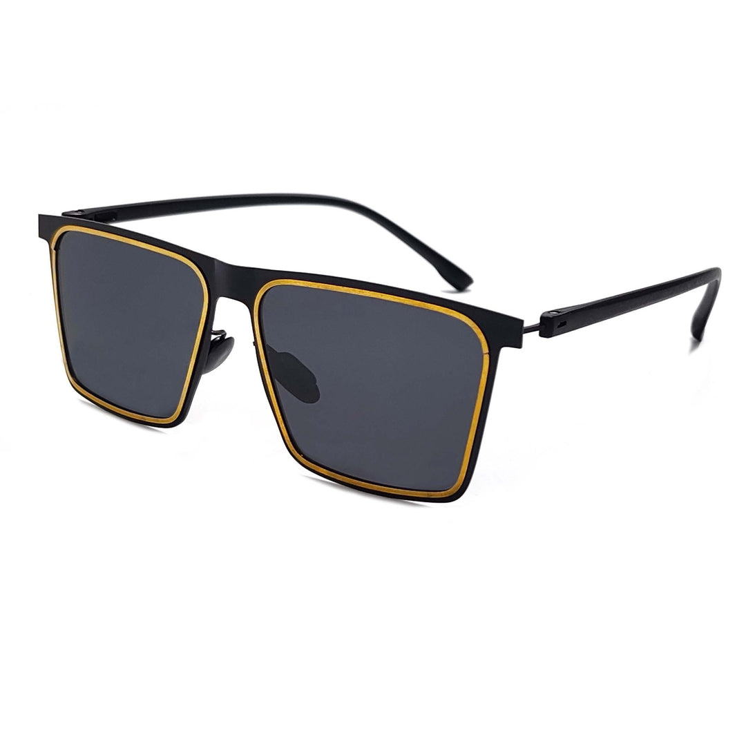 Men's modern rectangular sunglasses Kalsten