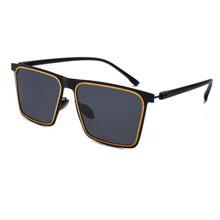 Men's modern rectangular sunglasses Kalsten