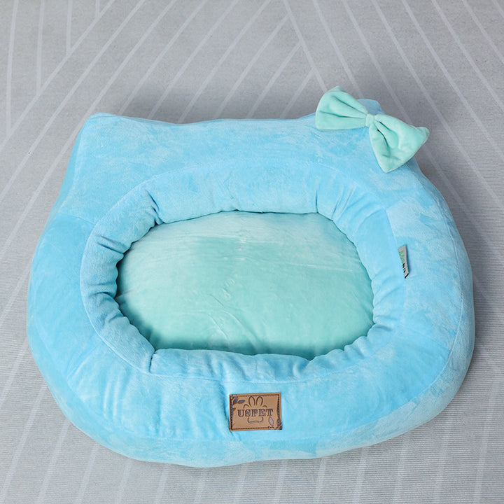 Soft-Fabric Dog Bed