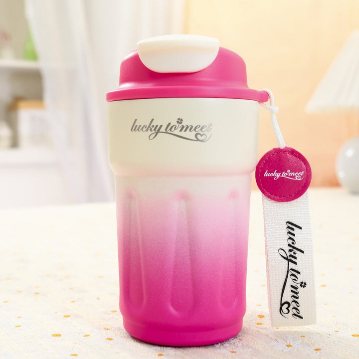 Women's insulated drinking bottle with practical flip top Kalsten