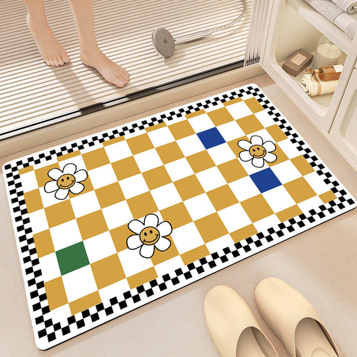 Decorative Bath Mat Kalsten