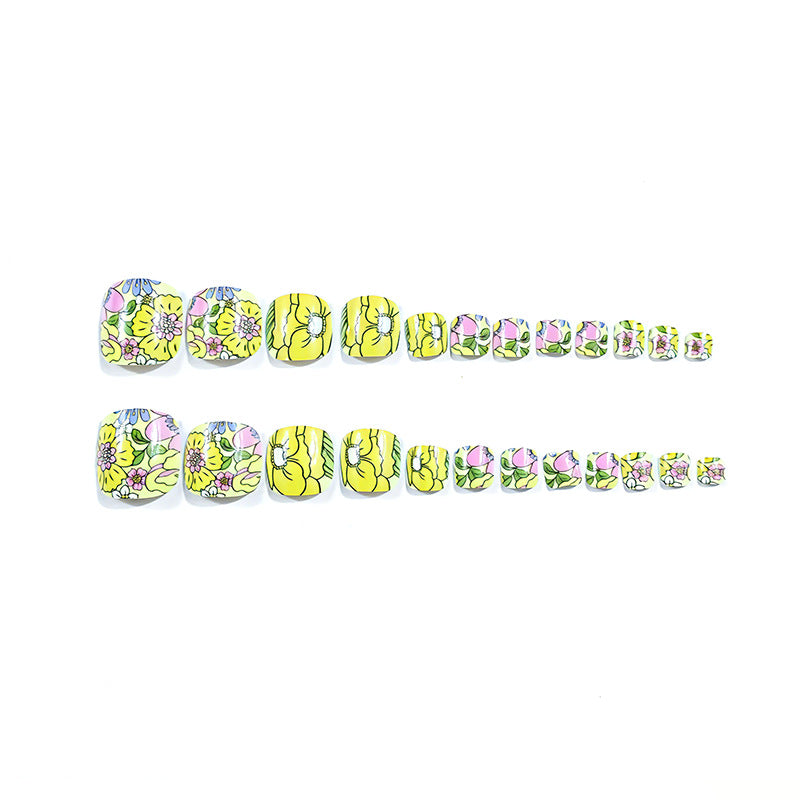Decorative Floral Nail Art Kalsten