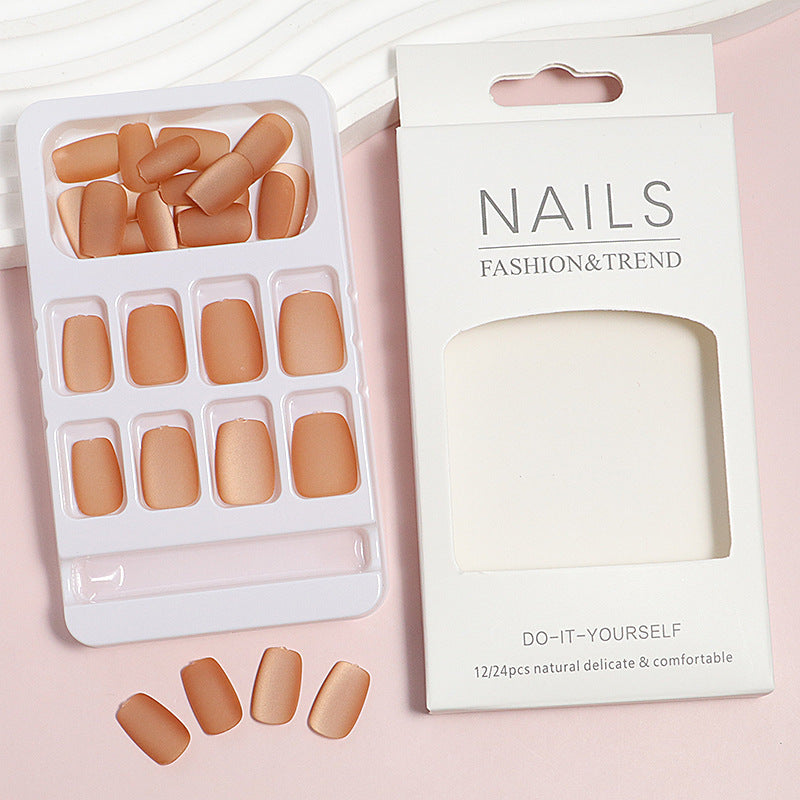 DIY French Tip Nail Set Kalsten