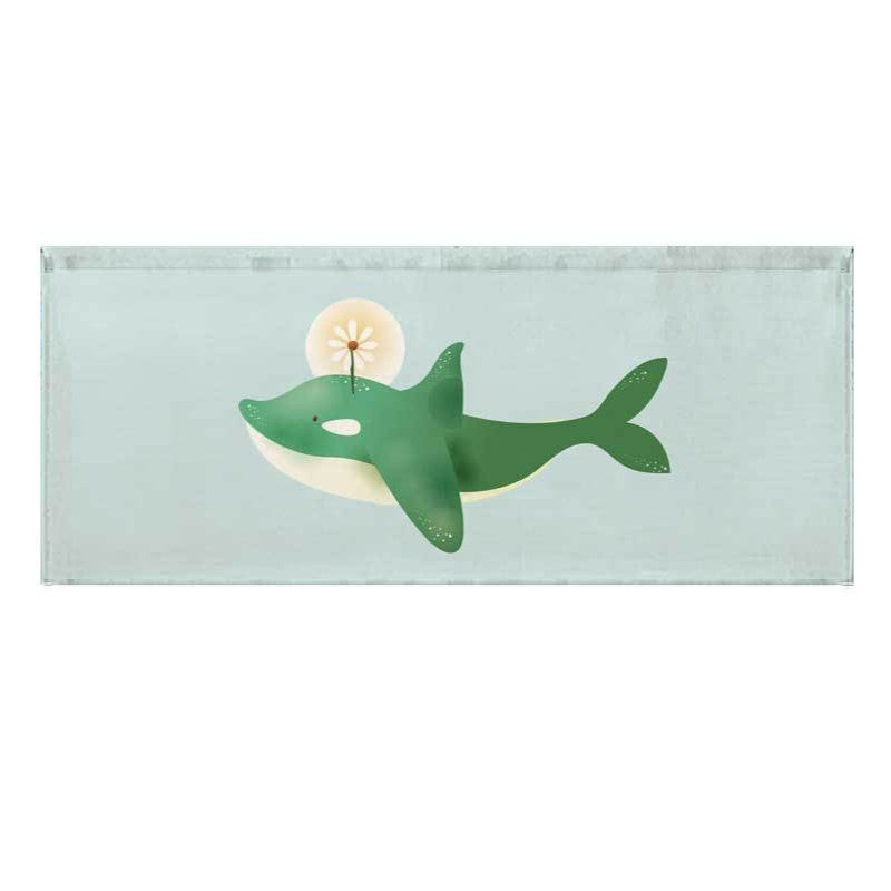 Printed Succulent Watercolor Runner Rug Mat for Kitchen and Entry