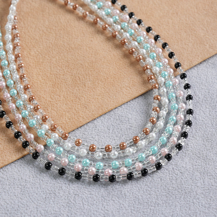 Elegant Beaded Eyewear Chain Kalsten