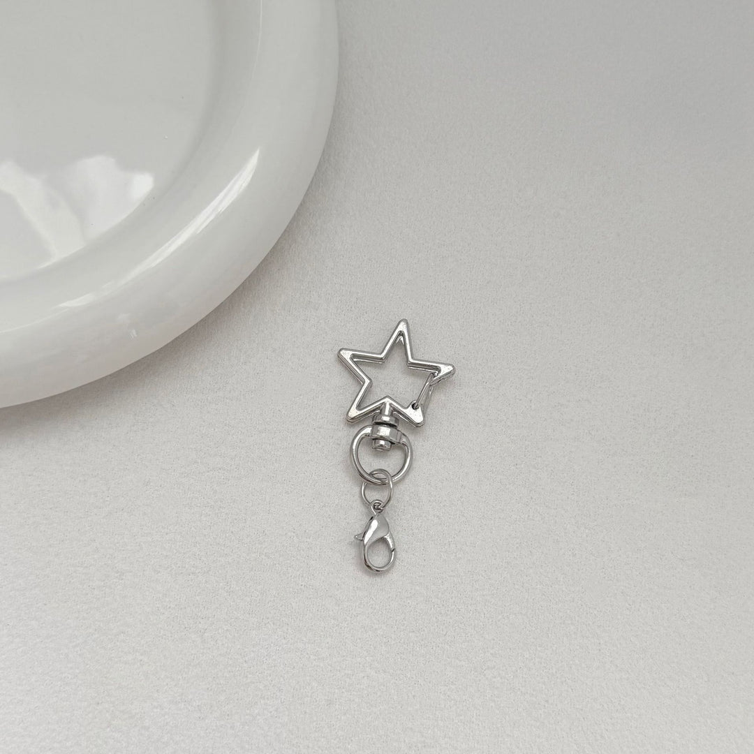 Star-Shaped Charm Keychain Kalsten