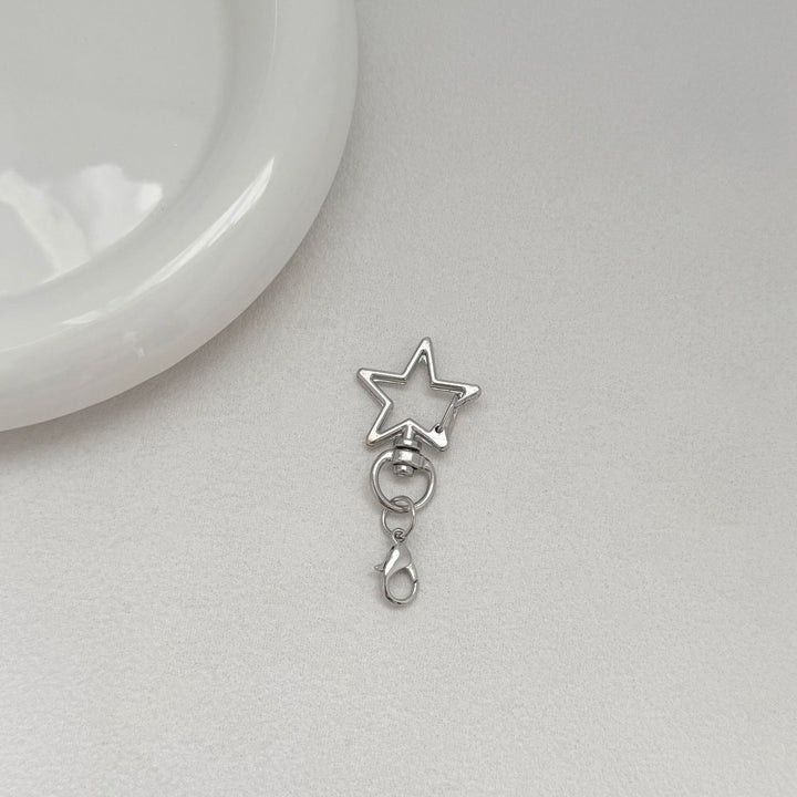 Star-Shaped Charm Keychain Kalsten
