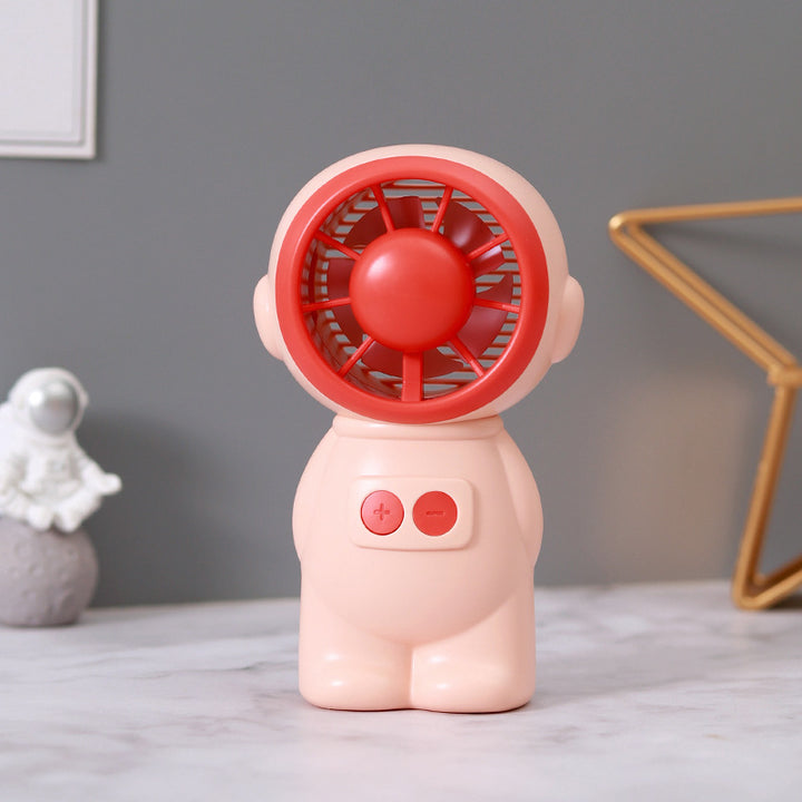 Unisex Portable Hand Fan in playful Astronaut Design Kalsten