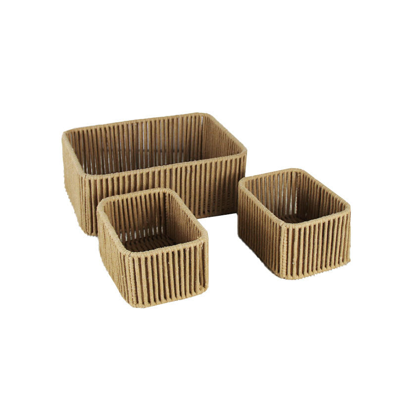 Versatile Woven Storage Baskets Set Kalsten