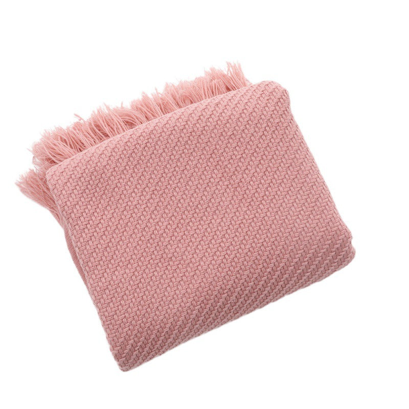 Premium Textured Throw Blanket