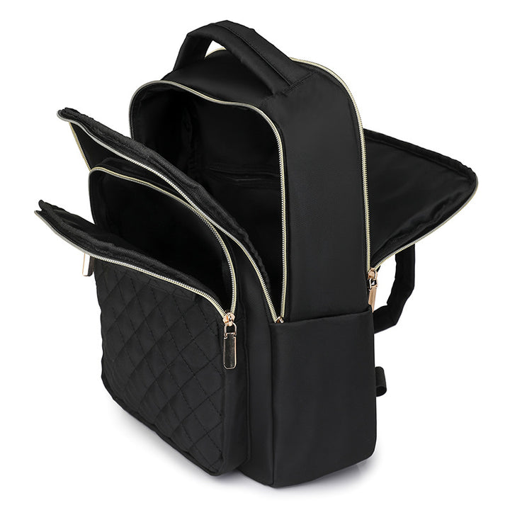 Elegant Quilted Backpack Kalsten