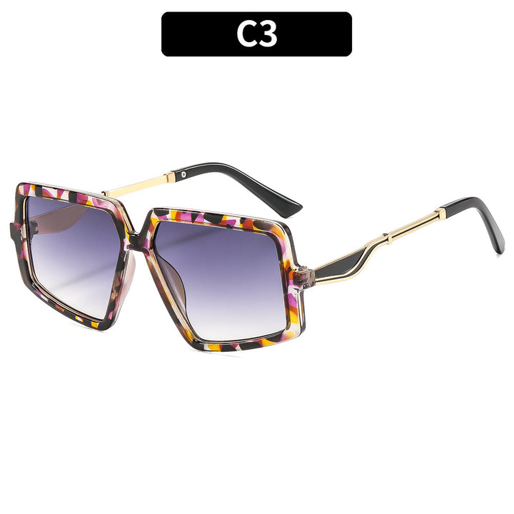 Bold Geometric Oversized Sunglasses