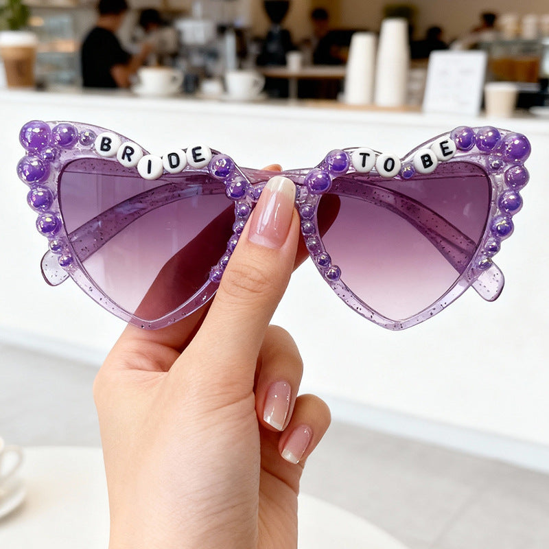 Bridal Cat Eye Party Sunglasses Kalsten