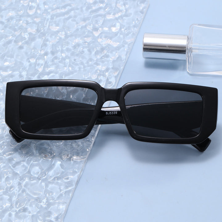 Women's Fashion Rectangular Sunglasses with Fancy Frame Kalsten