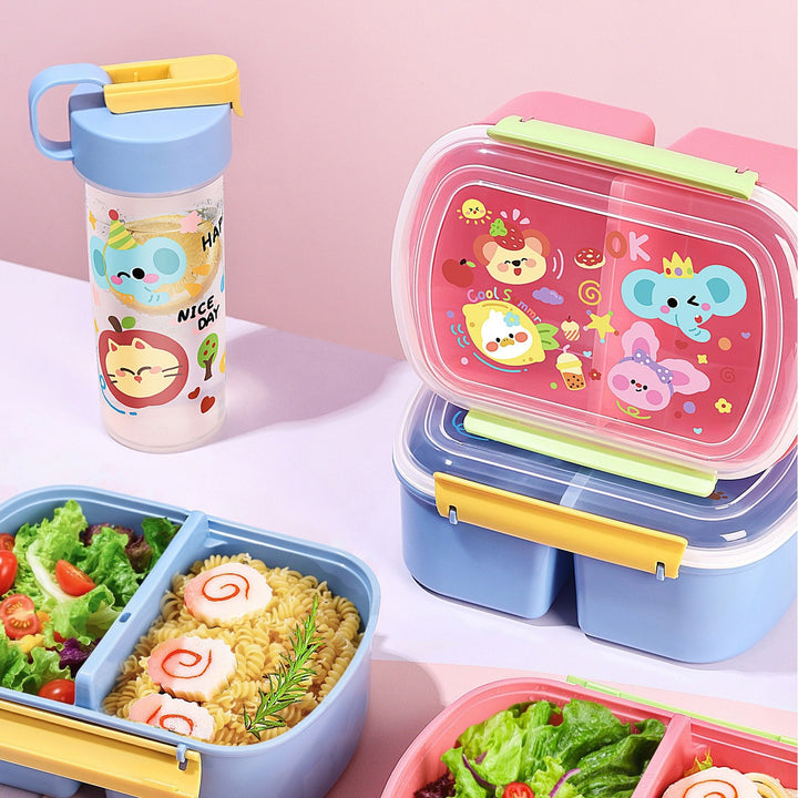 Fun-Themed Multi-Compartment Bento Box