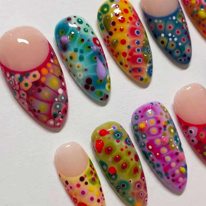 Artistic Fantasy Press-On Nail Set Kalsten