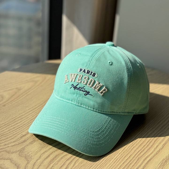 Women's Vintage-Inspired Adjustable Baseball Cap Kalsten