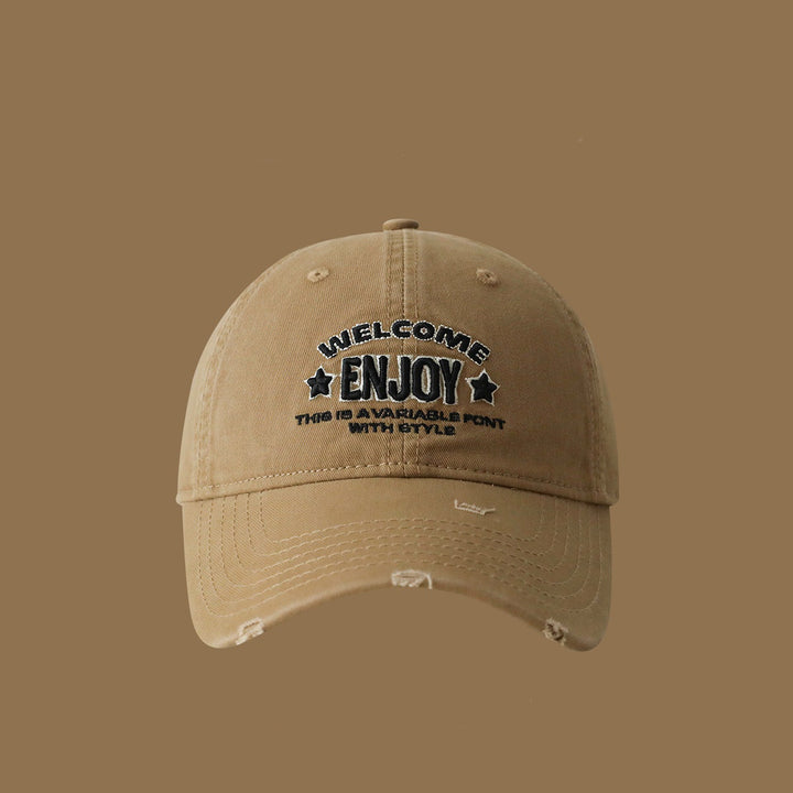 Trendy Embroidered Relaxed Baseball Cap