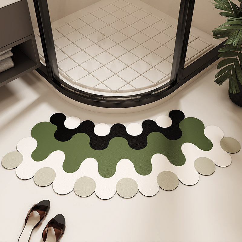 Artistic Water-Resistant Bath Mat Kalsten