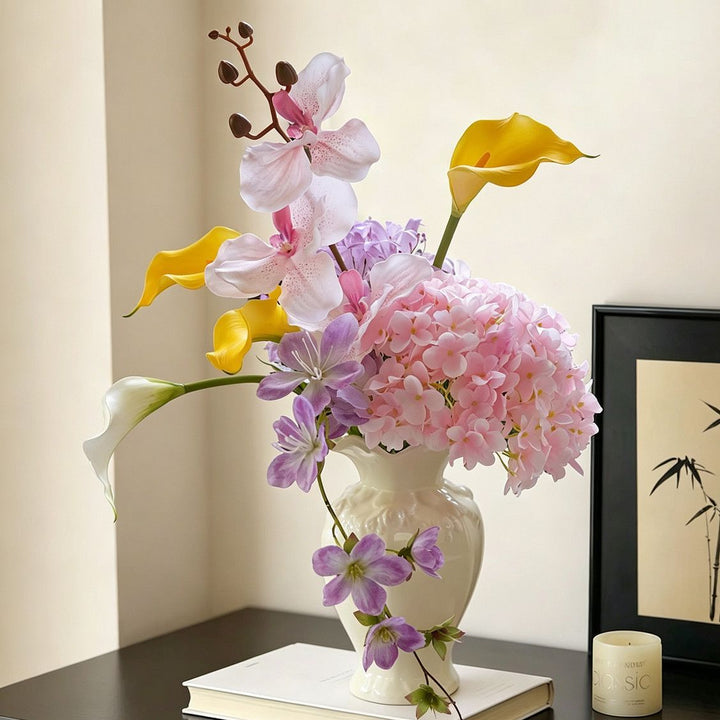 Elegant Mixed Flower Arrangement for Beautiful Interiors