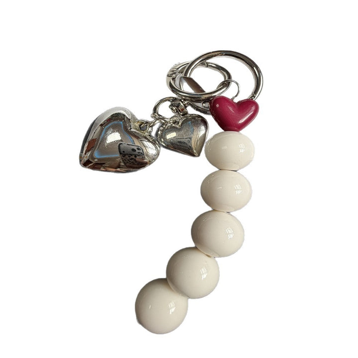 Decorative Heart-Themed Keychain Kalsten