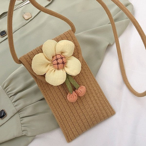 Flower pattern shoulder bag Kalsten