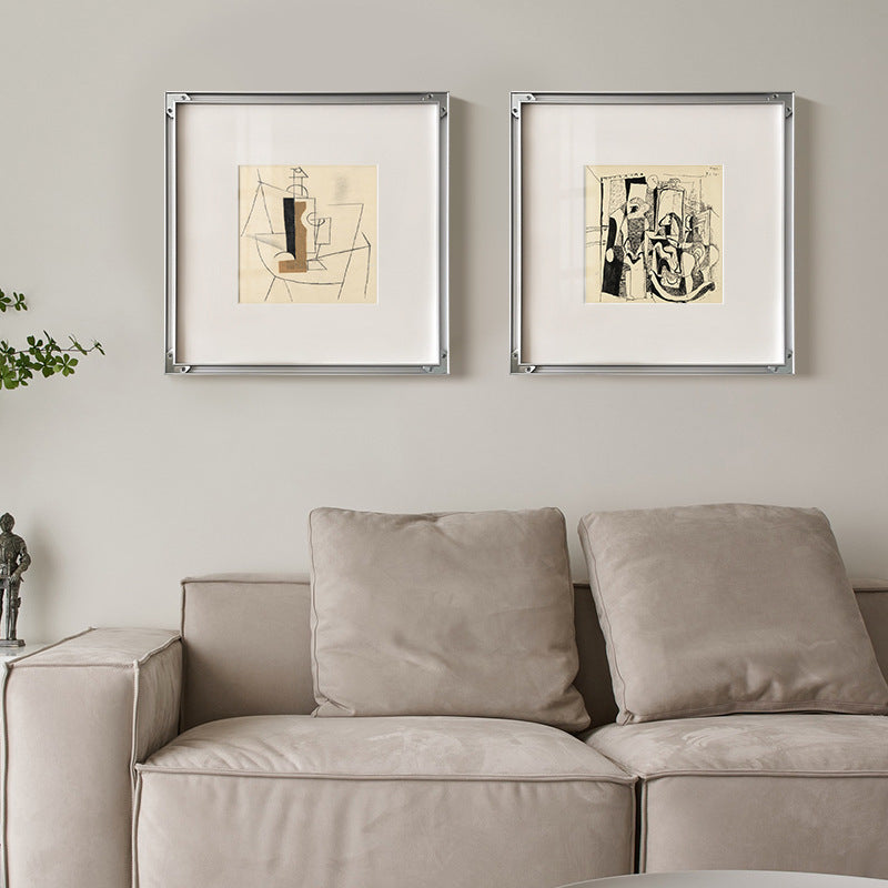 Abstract Framed Artwork